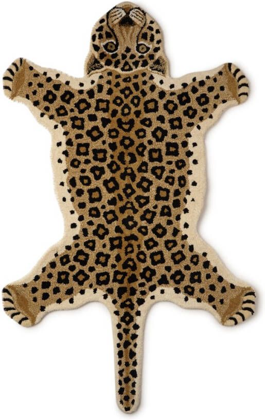 Doing Goods Loony Leopard vloerkleed 150 x 90 cm