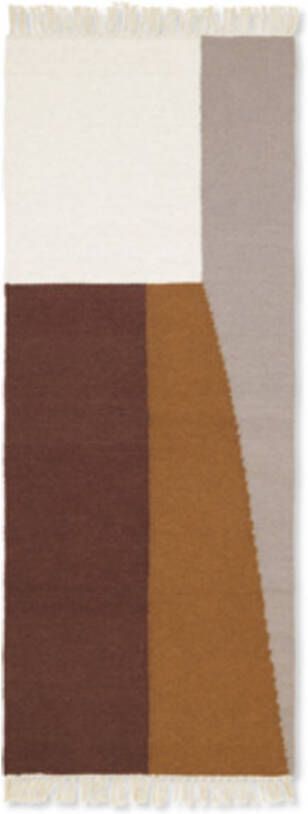 ferm LIVING Kelim Borders Runner vloerkleed 180 x 70 cm