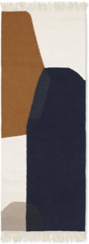 ferm LIVING Kelim Merge Runner vloerkleed 180 x 70 cm