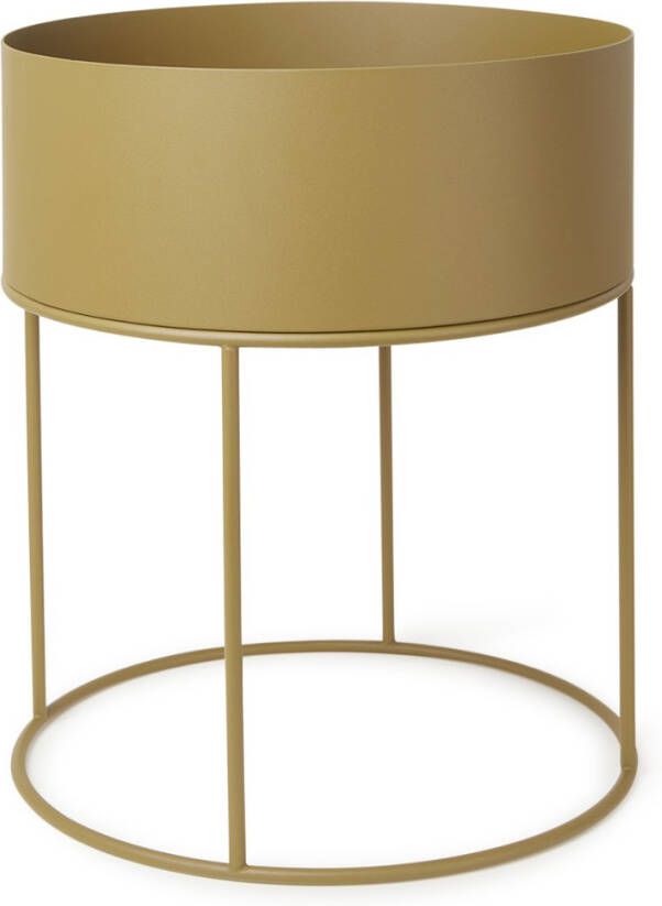 ferm LIVING Plant Box Round plantenbak voor binnen &#xD8, 40 cm
