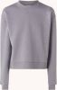 Calvin Klein Sweatshirt INSTITUTIONAL SPLIT CREWNECK met verticaal jeans logo opschrift online kopen