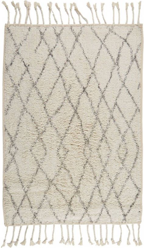 HKliving Vloerkleed en badmat medium geruit