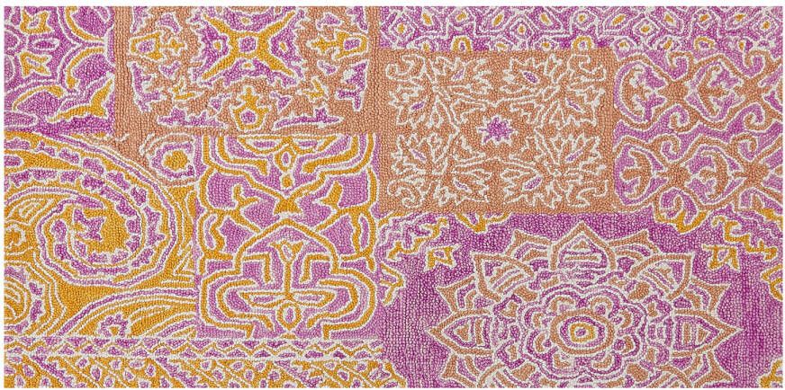 Beliani Avanos Vintage/orientaals multicolor wol