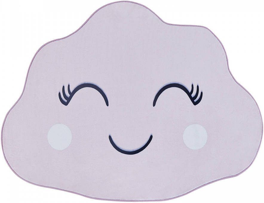 Beliani Cumulus Kindervloerkleed roze polyester
