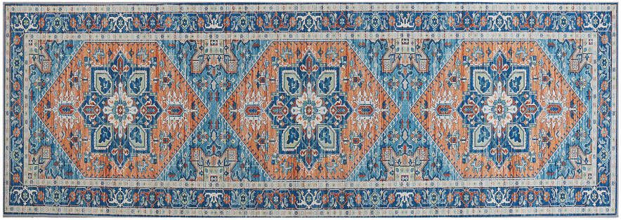Beliani Ritapuram Loper blauw polyester