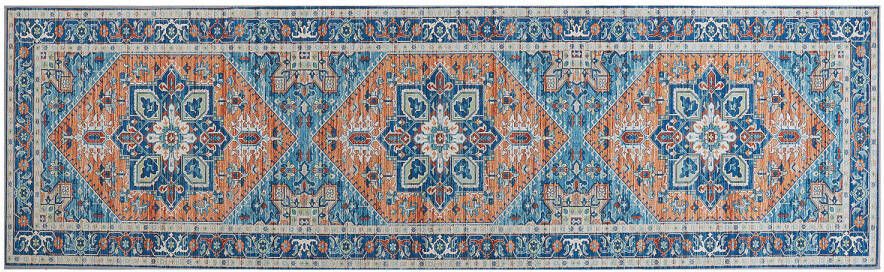 Beliani Ritapuram Loper blauw polyester