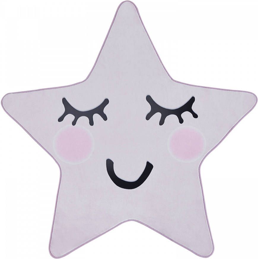 Beliani Sirius Kindervloerkleed roze polyester