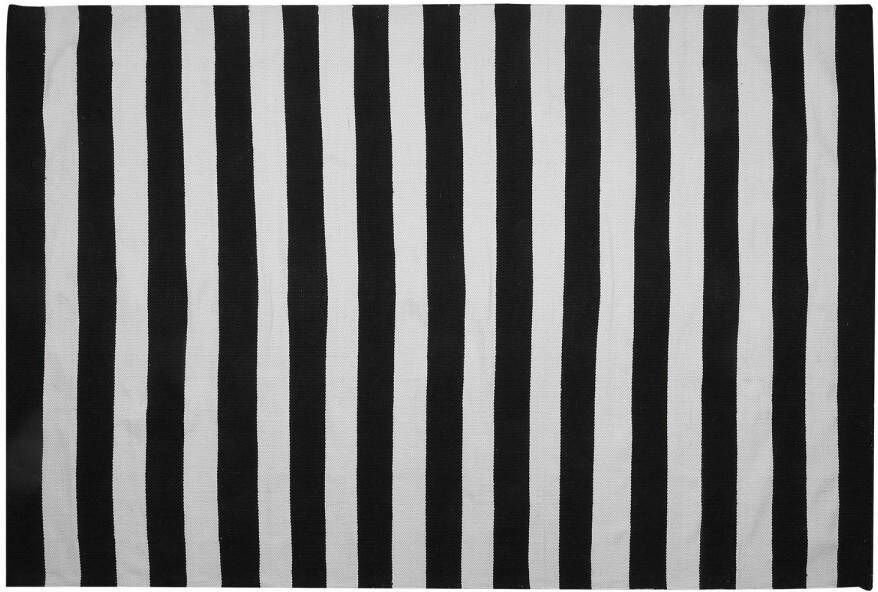 Beliani Tavas Outdoortapijt zwart synthetisch Materiaal