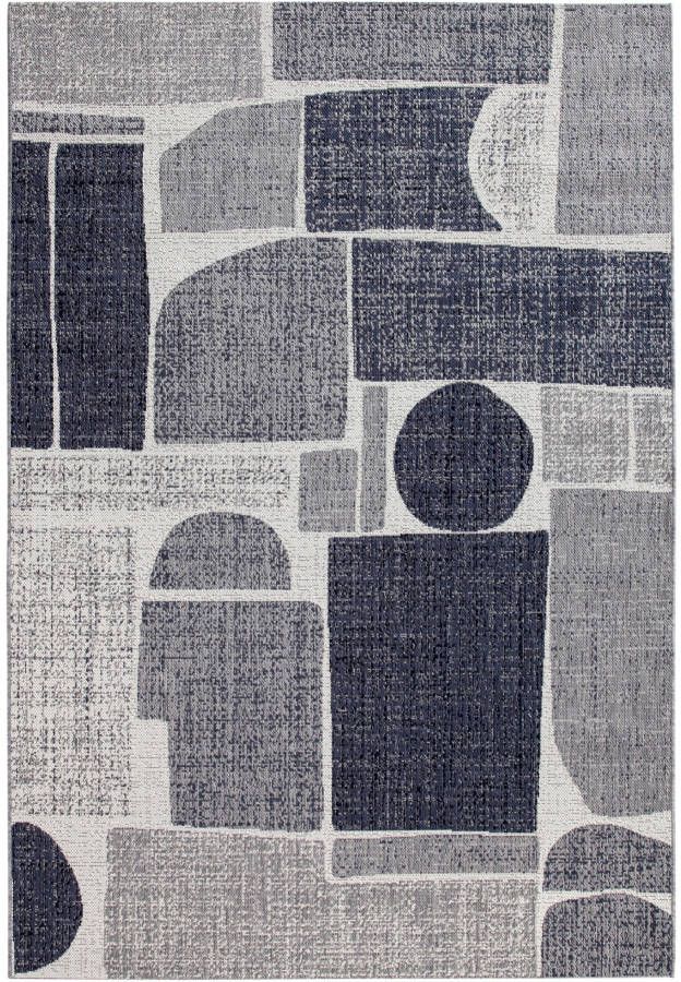 bonprix Binnen en buitenkleed met geometrisch patroon