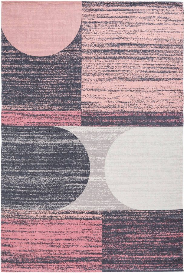 bonprix Binnen en buitenkleed met grafisch patroon