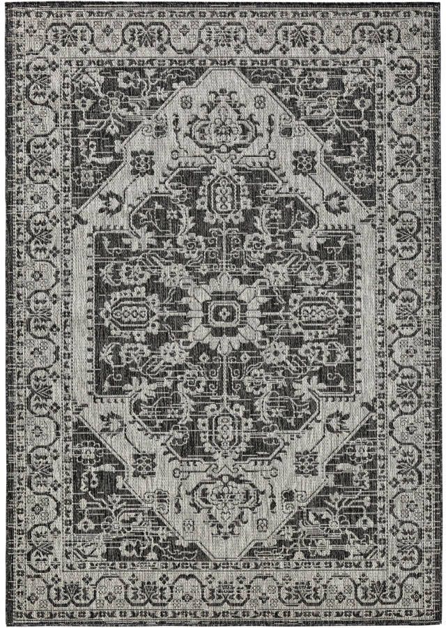 bonprix Binnen en buitenkleed met oriëntaals motief