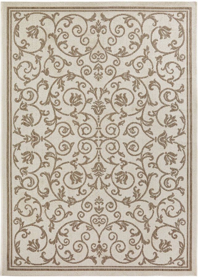 bonprix Binnen en buitenkleed met ornamenten