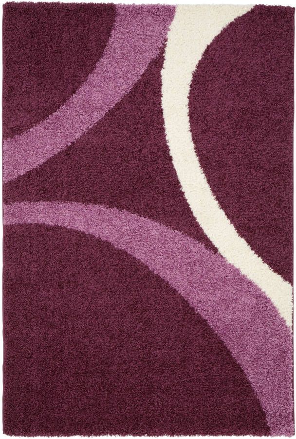 bonprix Hoogpolig vloerkleed met modern patroon