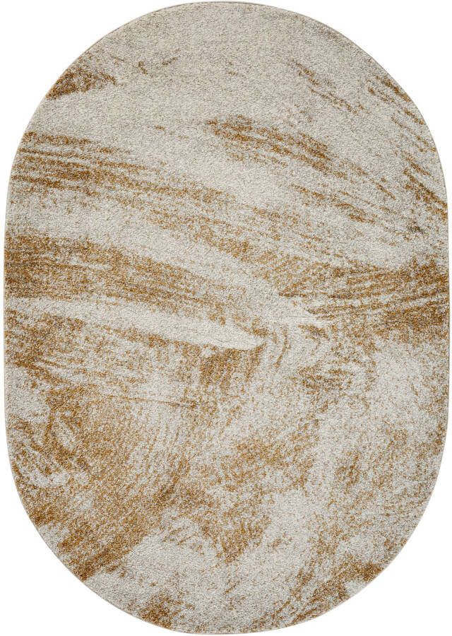 bonprix Ovaal vloerkleed met gemêleerd patroon