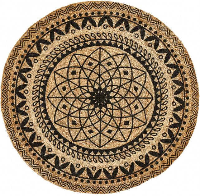 bonprix Rond vloerkleed, dubbelzijdig