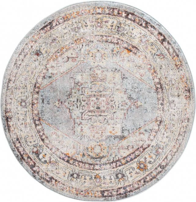 bonprix Rond vloerkleed met oriëntaals patroon