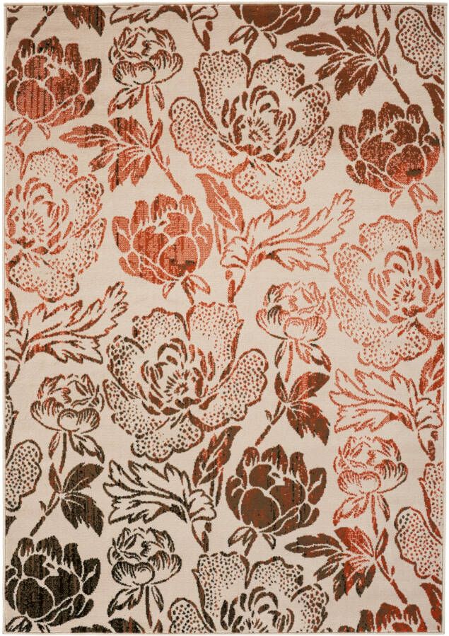 bonprix Vloerkleed met bloemendessin