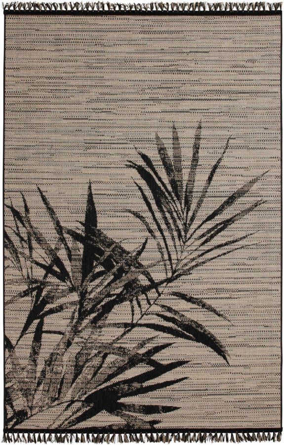 bonprix Vloerkleed met grote bladeren