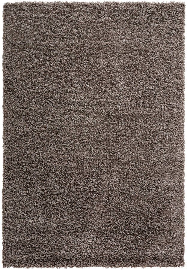 bonprix Hoogpolig vloerkleed, effen en veelzijdig