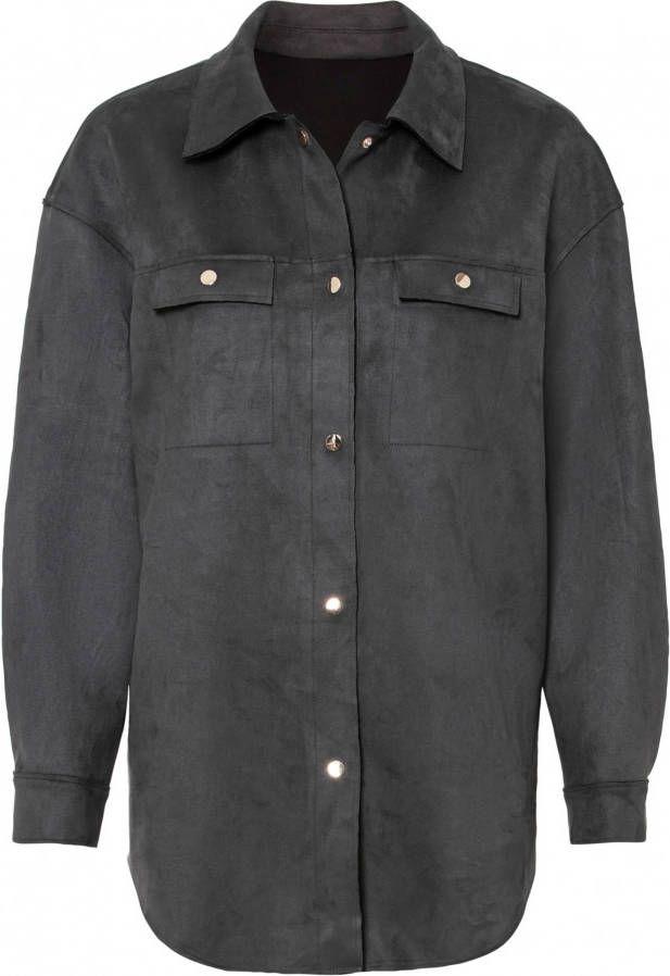 bonprix Imitatieleren shacket