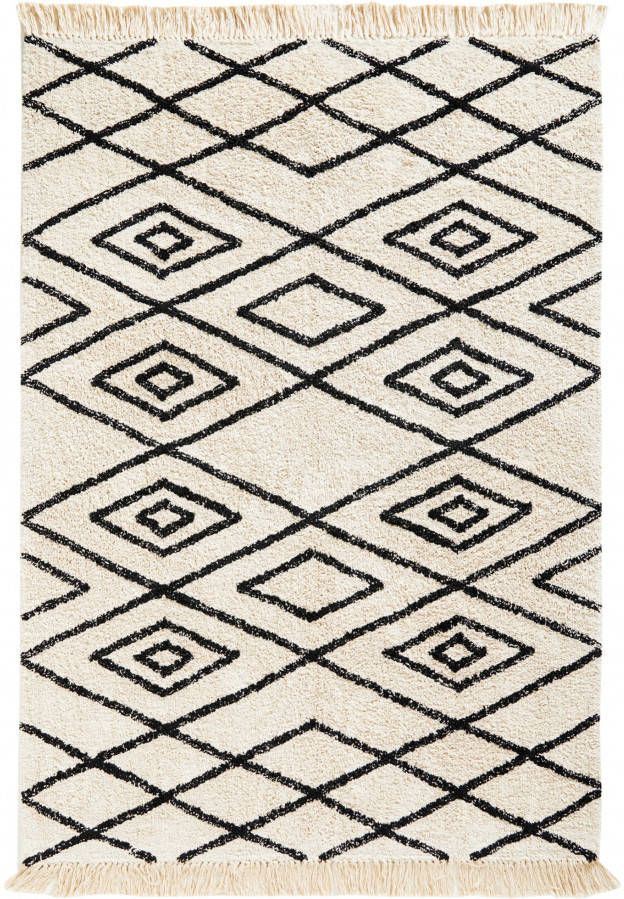 bonprix Kelim vloerkleed met franjes