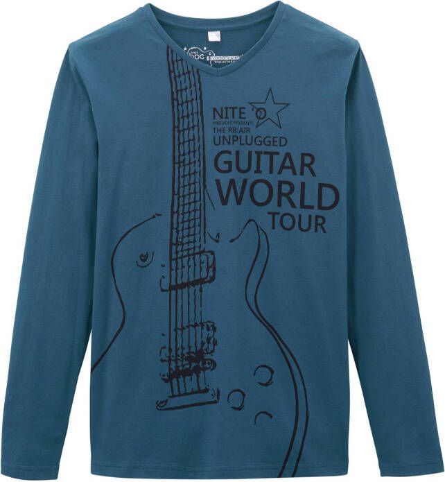 bonprix Longsleeve met V hals