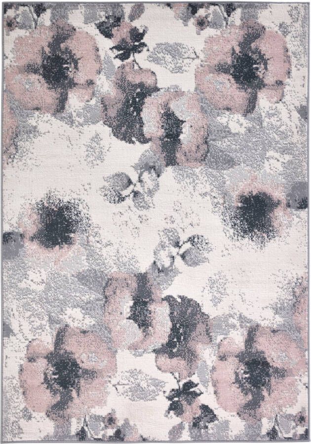 bonprix Vloerkleed met bloemen