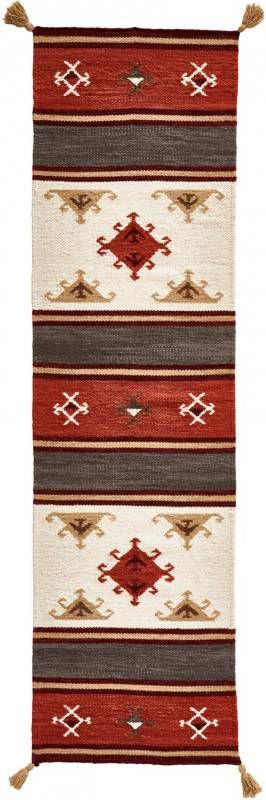 bonprix Kelim vloerkleed met kwastjes