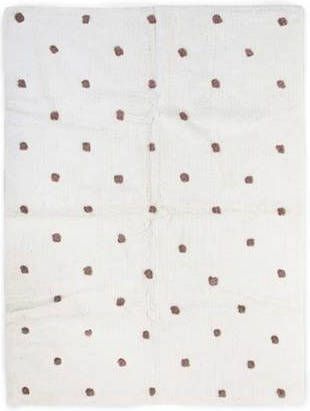 Childhome Kindertapijt 120x160 cm gebroken wit met stippen