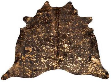 Dutchskins Bruin gouden koeienhuid | koeienhuid bruin goud koper