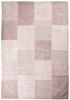 By-Boo vloerkleed 'Patchwork Mono' 160 x 230cm, kleur roze online kopen