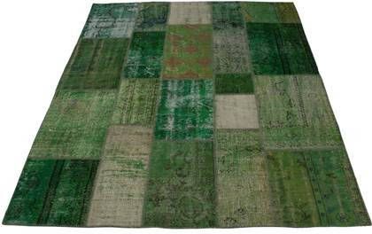 Goossens Vloerkleed Vintage in Groen