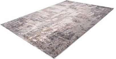 Lalee Trendy 80 x 150 cm Vloerkleed Beige Zilver