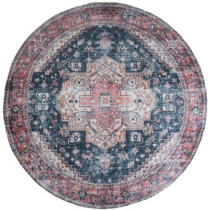 Veer Carpets Vloerkleed Nora Rood Rond ø120 cm