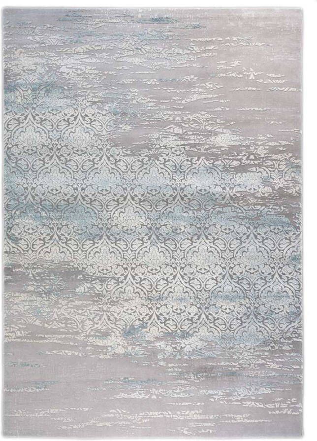 Merinos Vintage Vloerkleed Thema 23007 953 Grijs Blauw 120 x 170 cm