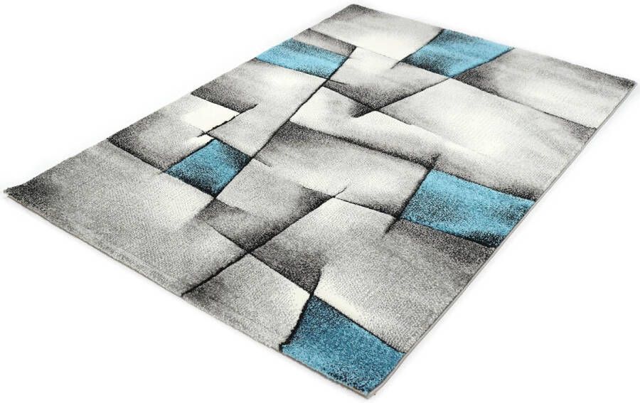 merinos Vloerkleed BRILLIANCE met de hand gesneden reliëfpatroon, woonkamer