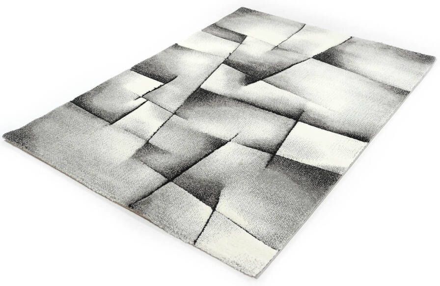 merinos Vloerkleed BRILLIANCE met de hand gesneden reliëfpatroon, woonkamer