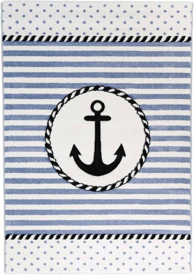 Merinos Vloerkleed Indigo Kids 22114 335 Blue 120 x 170 cm