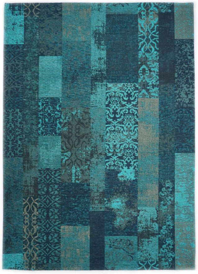 Merinos Vloerkleed Vintage Patchwork Marakesh Turquoise 200 x 290 cm