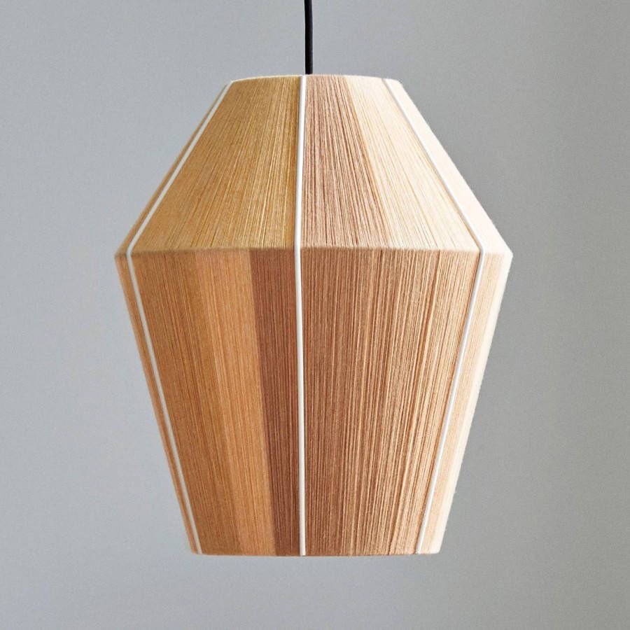 Hay Bonbon hanglamp Ø, 32 cm geel gemê, leerd