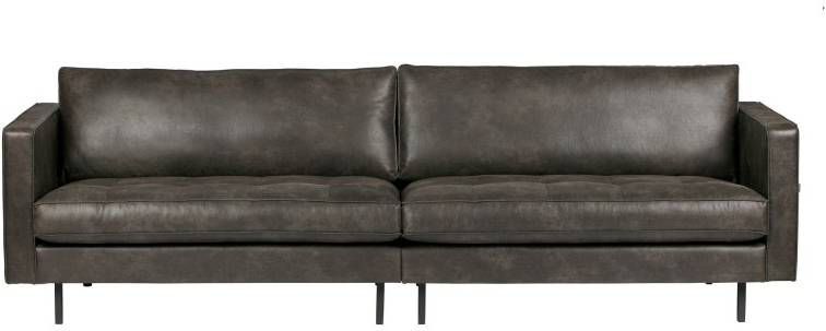 Bepurehome Bank Rodeo Classic 3 Zits Kleur Zwart