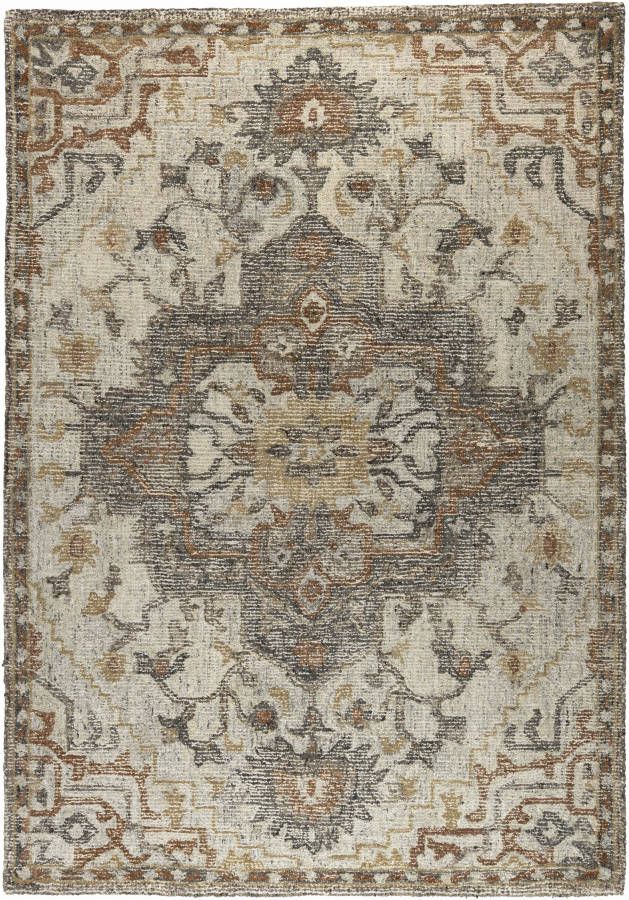 Dutchbone Vloerkleed 'Amori' 200 x 300cm, kleur Grijs