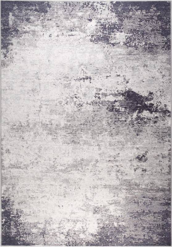 Dutchbone Caruso Vloerkleed Katoen Distressed Blauw 170 x 240 cm