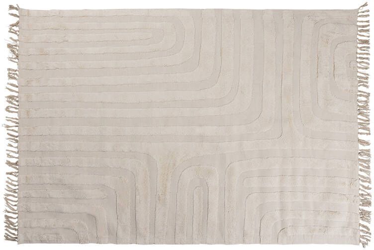 WOOOD Exclusive Vloerkleed 'Zita' 170 x 240cm, kleur Naturel