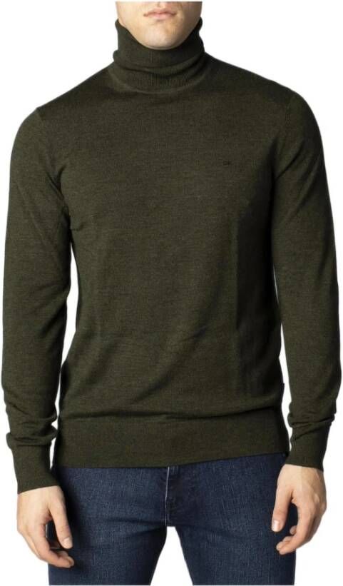 Calvin klein Jeans Men& Knitwear Jeans, Groen, Heren