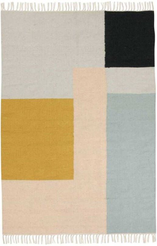 Ferm Living Kelim Squares Vloerkleed Large