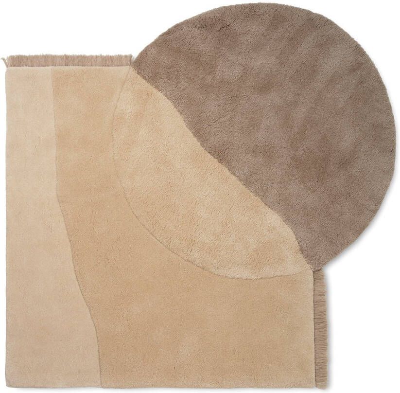 Ferm Living View Vloerkleed Beige