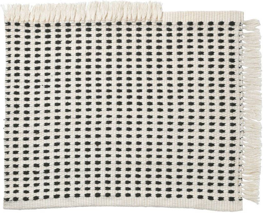 Ferm Living Way Vloerkleed Small Gebroken Wit/Blauw