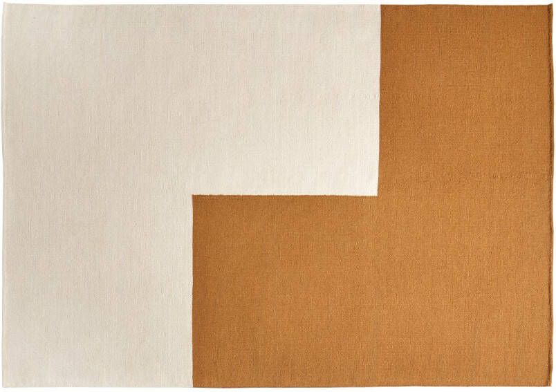 HAY Ethan Cooks Flat Works Vloerkleed Brown