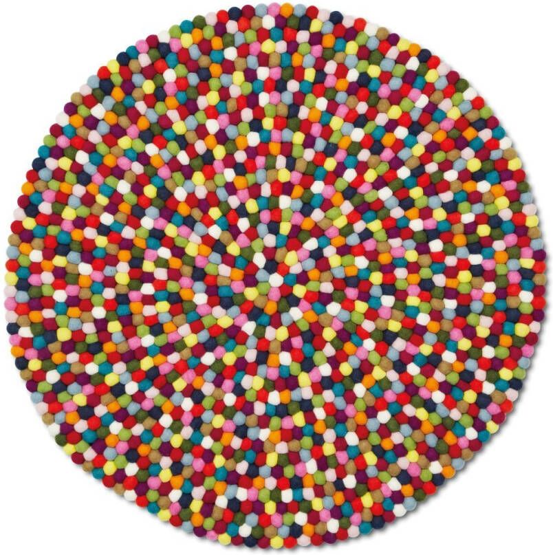 HAY Pinocchio Vloerkleed Multi 140 x 140 cm